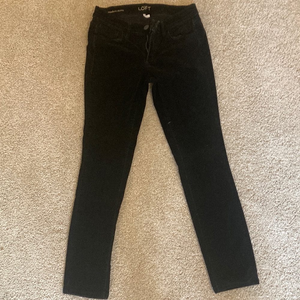 Black Corduroy Pants